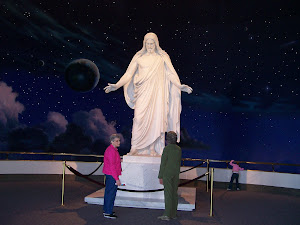 Mom anad Christine at Temple Square