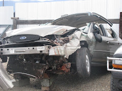 Damage to the car
