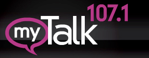 My Talk 107.1 logo from the website