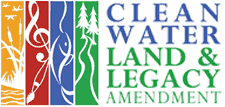 Legacy Amendment logo rearranged so the type is to the right of the artwork