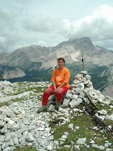 Isy sulla cima del Taé