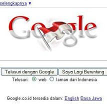 Google Rayakan Kemerdekaan HUT RI