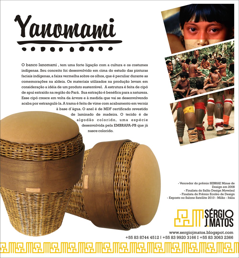 Sérgio J Matos Designer Yanomami Artesanato Japoneses ~ Sérgio J Matos Designer Yanomami