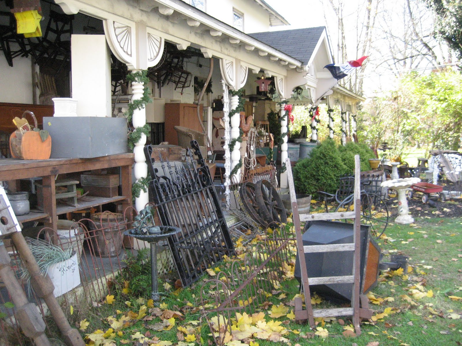 Along Crum Creek Pennsylvania Primitive Antiques...