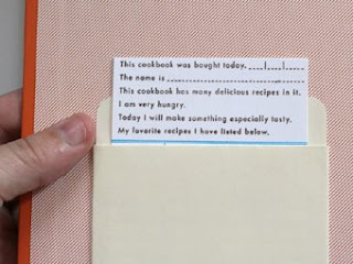 the small object cookbook log | simple pretty