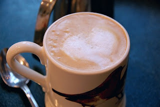 café au lait in emma bridgewater mug | simple pretty