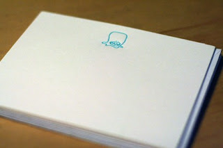 little pretty sea monster card | simple pretty