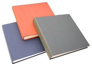 jenni bick linen-bound albums | simple pretty