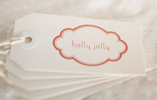 cotton idea studio 'holly jolly' tags | simple pretty
