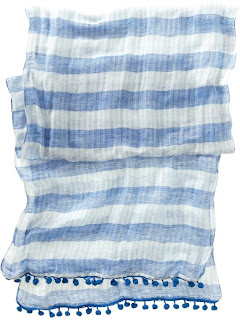 gap mixed-pattern lightweight scarf | simple pretty