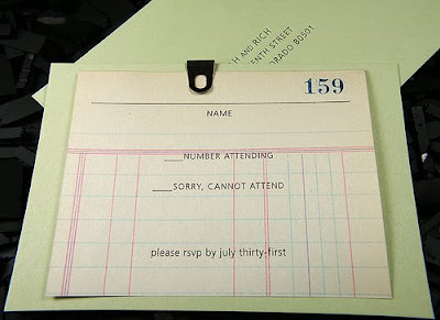 smokeproof press wedding invitation on vintage ledger paper | simple pretty