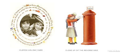 felix doolittle: custom holiday card | simple pretty