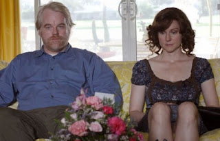 After working with Tom Cruise it was nice for Hoffman to just sit on a couch