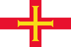 The Flag of Sarnia ( Roman title for Guernsey)