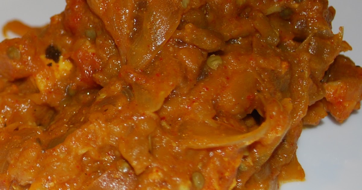 Recipe Diary Baingan Chicken Bharta (Chicken & Eggplant Curry)