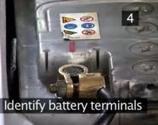 Unmarked Car Battery Terminals Unmarked Car Battery Terminals