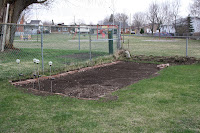 extended garden plot