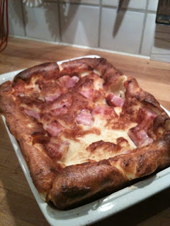 baconpannkaka i ugn baconpannkaka i ugn