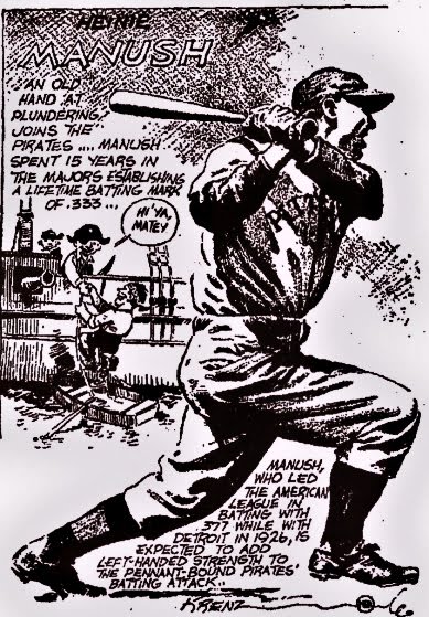 September 1938...Heinie Manush