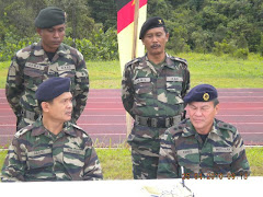 MAJLIS SERAH TERIMA TUGAS PEGAWAI PEMERINTAH BATALION KEDUA REJIMEN 511 ASKAR WATANIAH