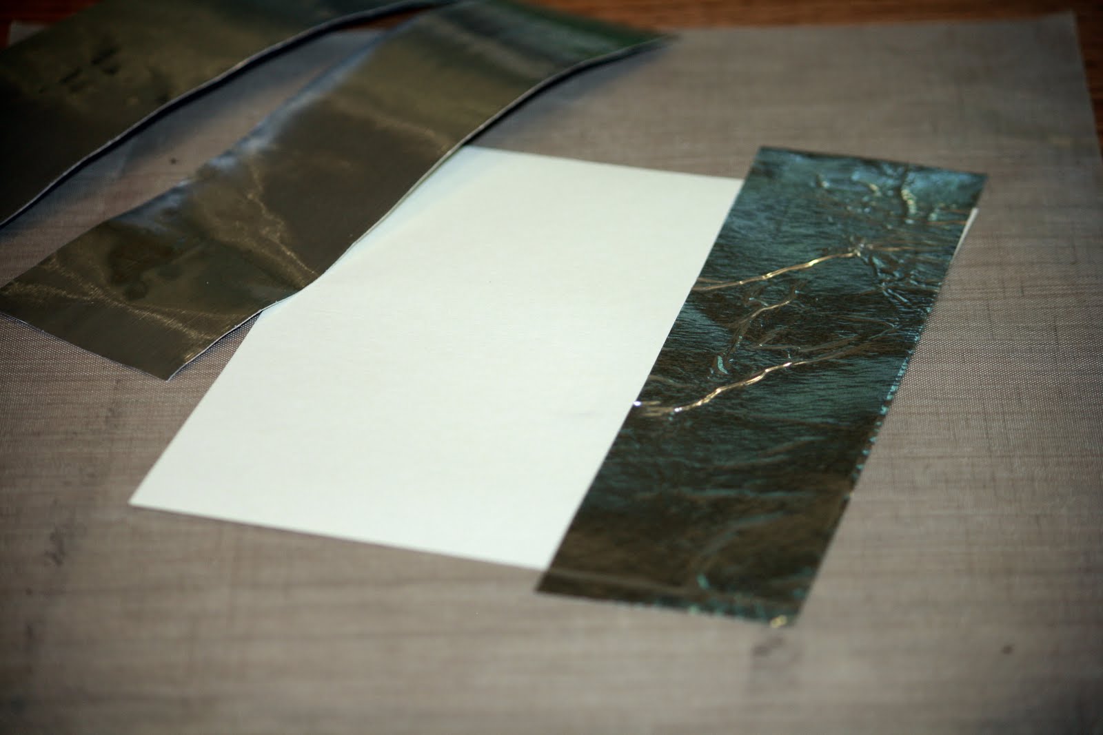 A random on purpose life Faux Metal Tutorial