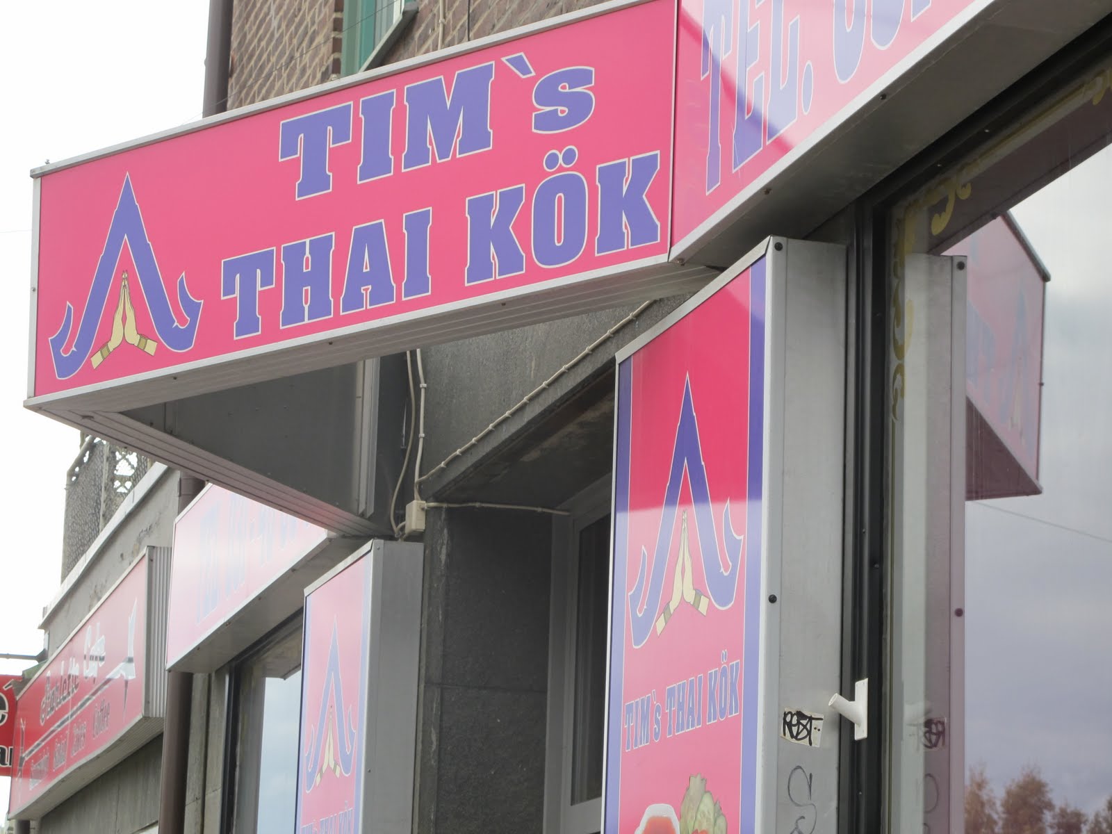 Ingång till Tims thai