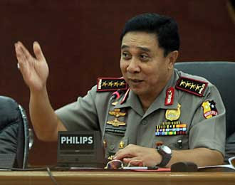 Kapolri Bambang Hendarso Danuri