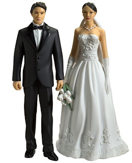 Cake Toppers African American Groom Caucasian Bride Cake Toppers African American Groom Caucasian Bride