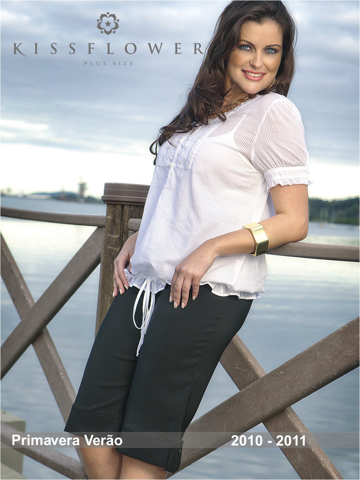 Kiss Flower plus size