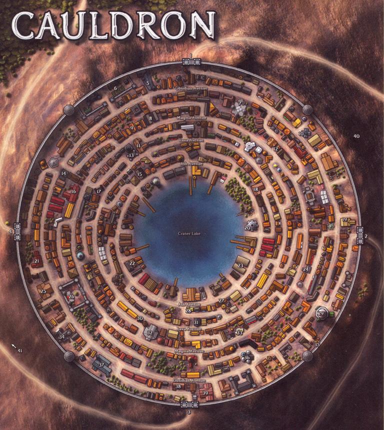 The City of Cauldron (archived) Shackled City