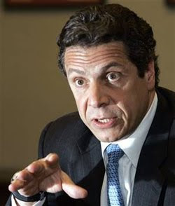 is supporting Cuomo rather