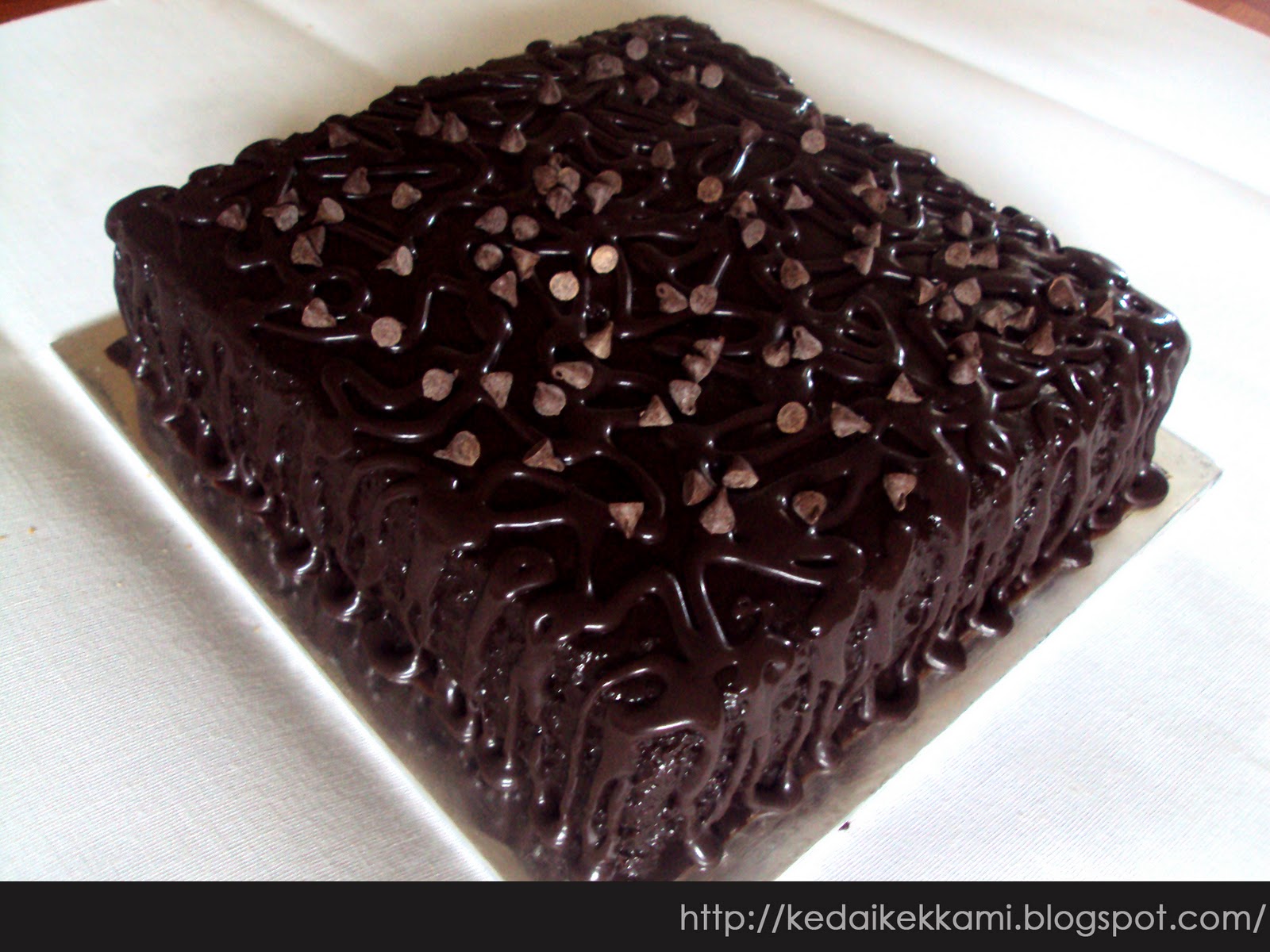 coklat moist cake