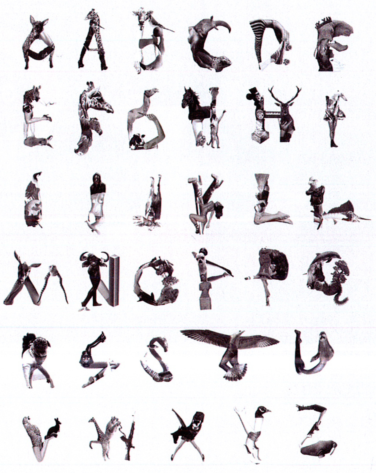 nice fonts alphabet