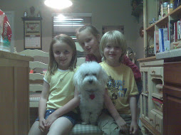 Our 4 children- 3 kids & 1 P.J.