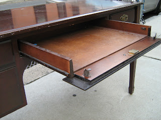 Uhuru Furniture Collectibles Bombay Writing Desk With Secret