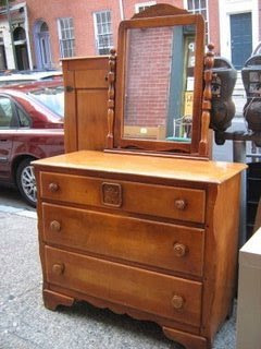 Solid Maple Bedroom Dresser Mirror Sold Soloshrinks