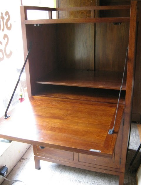 Uhuru Furniture Collectibles Crate Barrel Secretary Desk Sold