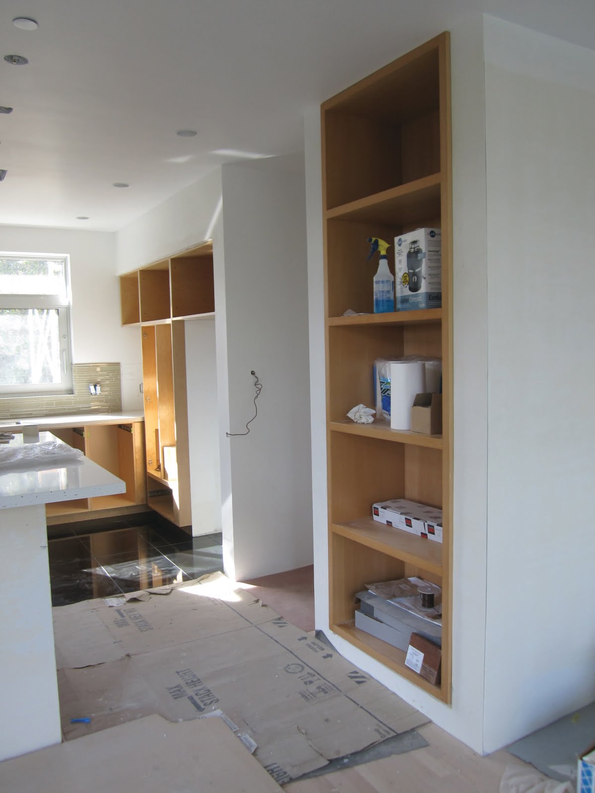 Unfinished oak kitchen cabinets Dining Room Pantry Cabinet