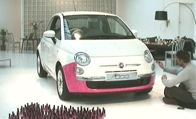 Welshman attempts world record by painting his car with nail polish,world recods 2010,worlds longest painting record