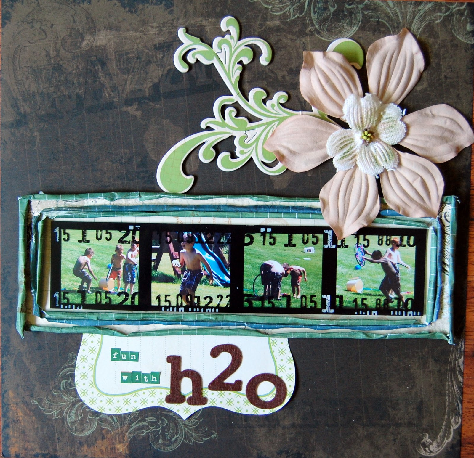Ideas for Scrapbookers Create Your Own Rolled Paper Frame