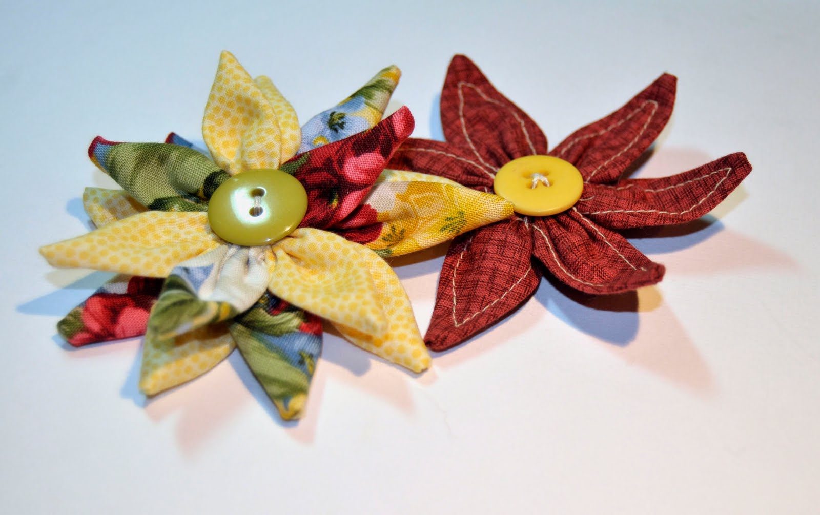 Ideas for Scrapbookers Sew Easy Fabric Flowers