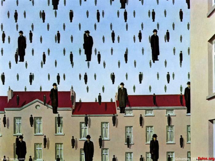 Golcond, Renè Magritte