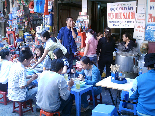 Breakfast in Hanoi, Vietnam
