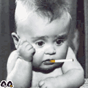 smoking drinking kid