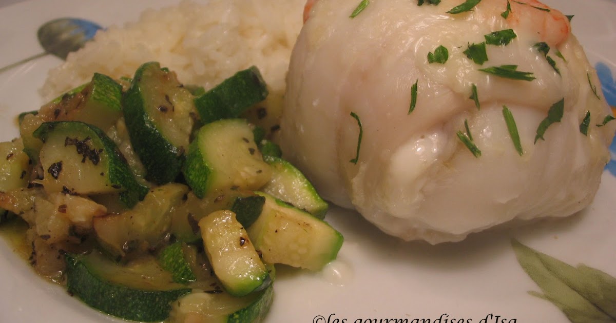 PAUPIETTES DE SOLE AUX CREVETTES ET MOZZARELLA