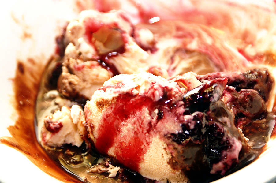 Toasted Almond Candied Cherry Chocolate Fudge Ice Cream City Wife