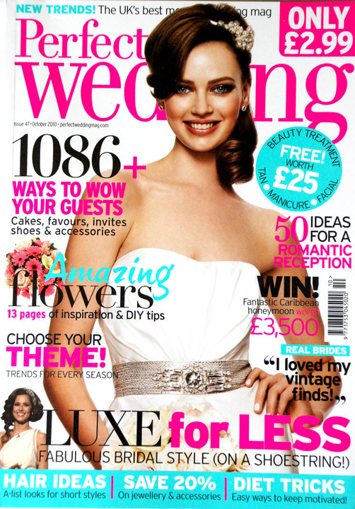 Perfect Wedding magazine October Issue