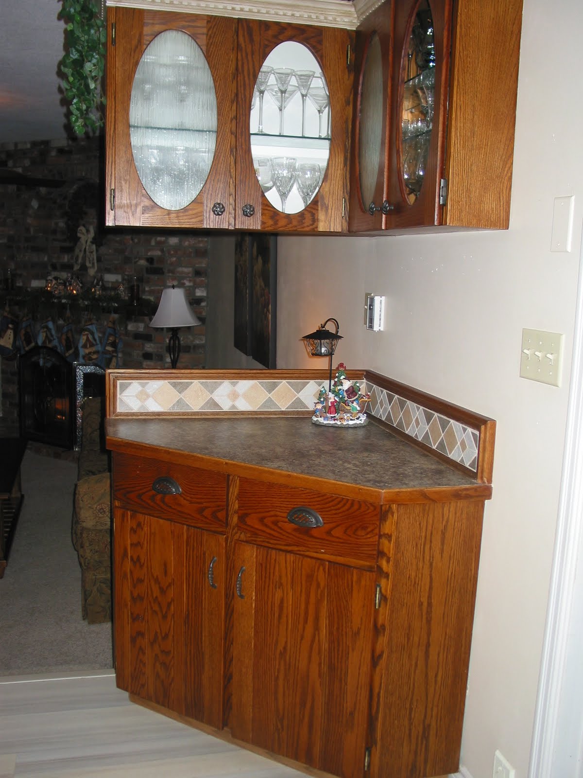 Kitchen cabinets corner Outside Corner Kitchen CabiIdeas
