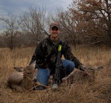 My Two Archery Deer From 2008 (Both harvested on the same morning within 2 hours of each other.)