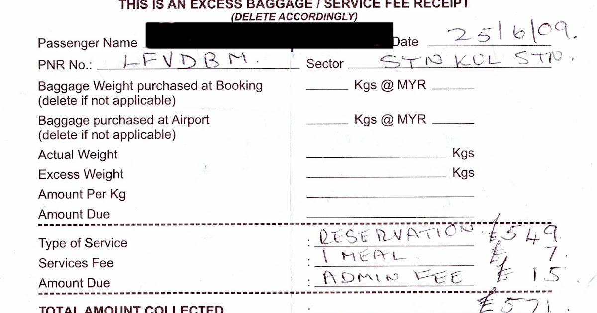 airasia excess baggage fee australia